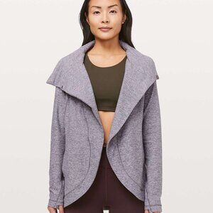 Lululemon Rulu Rally Wrap - Size 10 - Heathered Graphite Purple